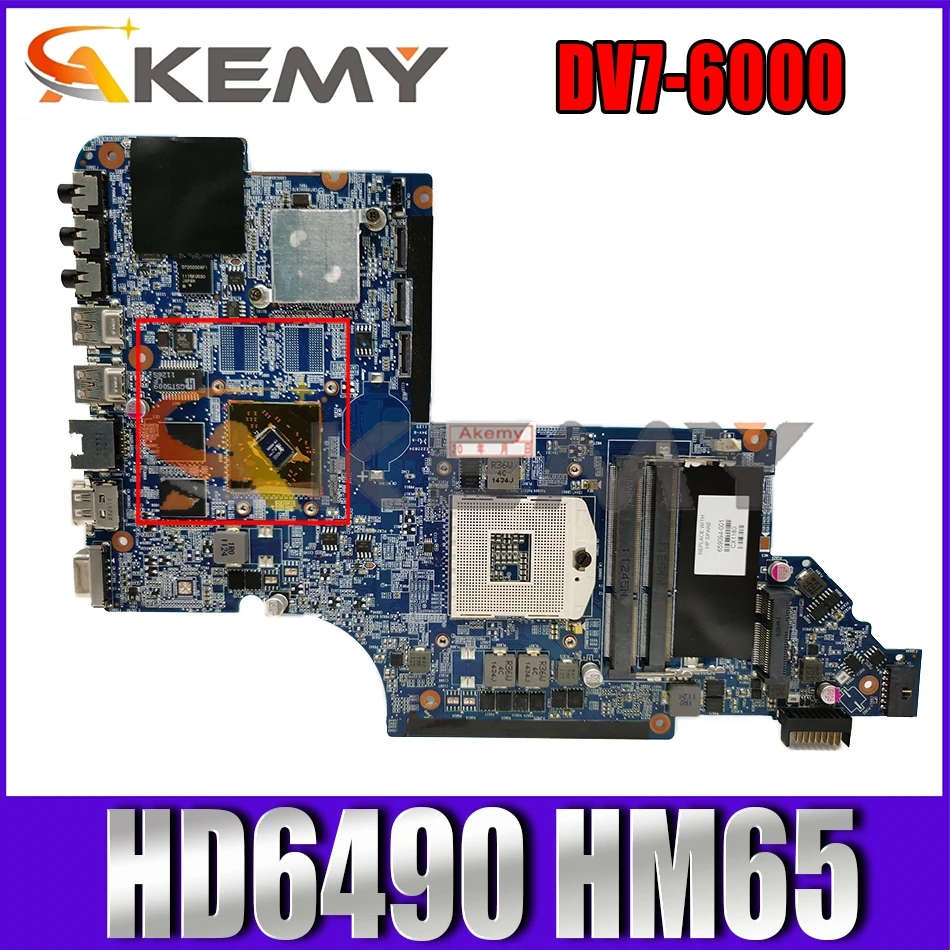 659094-001 659094-501 For HP Pavilion DV7-6000 Laptop Motherboard HD6490 HM65 216-0809000 DDR3 Notebook Mainboard
659094-001 659094-501 For HP Pavilion DV7-6000 Laptop Motherboard HD6490 HM65 216-0809000 DDR3 Notebook Mainboard