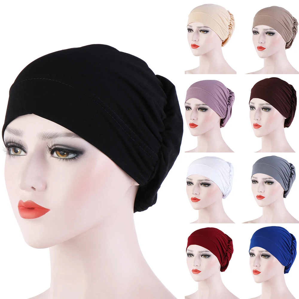 Women Elastic Soft Jersey Hijabs Solid Color Easy Cap Muslim Fashion Hijab Chemo Hats Turban Headband Accessories for Hair
Women Elastic Soft Jersey Hijabs Solid Color Easy Cap Muslim Fashion Hijab Chemo Hats Turban Headband Accessories for Hair