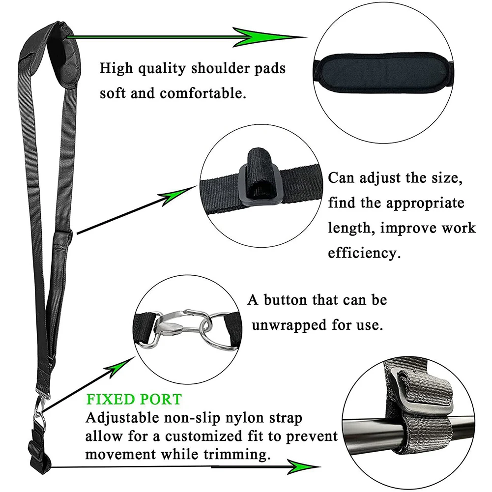 Padded Harness Single Shoulder Strap Supplies Trimmer Strap Power Equipment Accessory Leaf Blower Nylon Outdoor
Padded Harness Single Shoulder Strap Supplies Trimmer Strap Power Equipment Accessory Leaf Blower Nylon Outdoor
