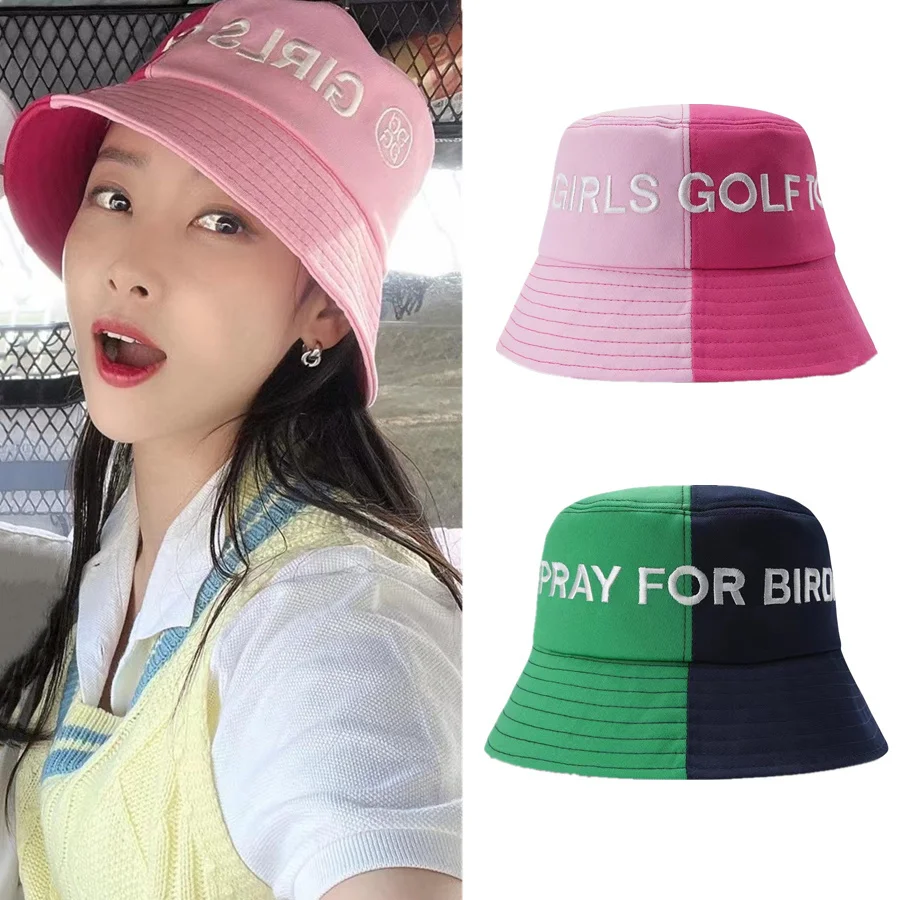 Summer golf hat Lady outdoor fashion leisure sun visor hat color alphabet embroidery fisherman hat Lady visor hat
Summer golf hat Lady outdoor fashion leisure sun visor hat color alphabet embroidery fisherman hat Lady visor hat