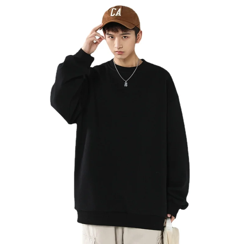 Spring New Solid Color Versatile Pullover Streetwear Round Neck Sweatshirts Student Top Men Hoodies 8 Colors
Spring New Solid Color Versatile Pullover Streetwear Round Neck Sweatshirts Student Top Men Hoodies 8 Colors