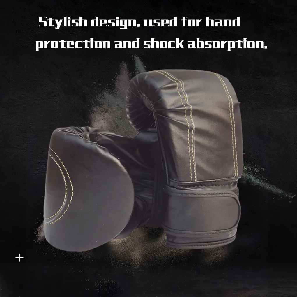 

Боксерские перчатки для взрослых, кожаная защитная Экипировка для тренировок и занятий спортом, защита рук