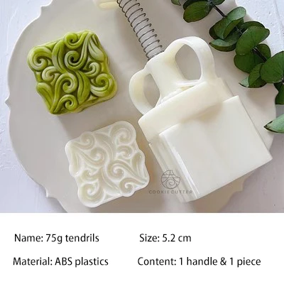 Ручной пресс-форма для mooncakes Tendrils
Ручной пресс-форма для mooncakes Tendrils