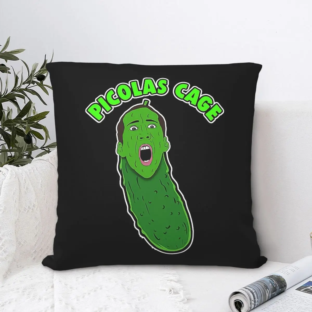 Nicolas Cage Polyester Cushion Cover Meme For Livingroom Chair Decorative Soft Pillow Cover
Nicolas Cage Polyester Cushion Cover Meme For Livingroom Chair Decorative Soft Pillow Cover