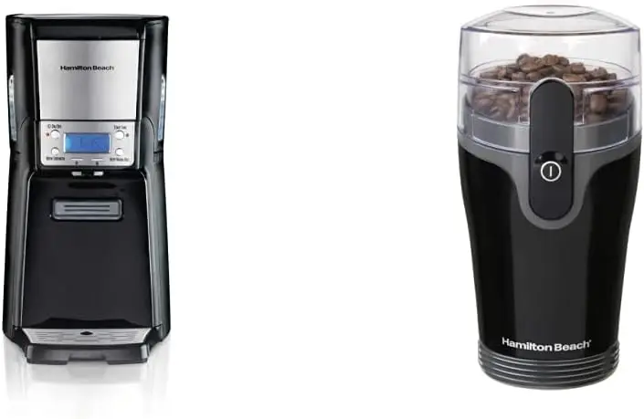 Coffee Maker with 12 Cup Capacity & Internal Storage Coffee Pot, Brewstation, Black & Fresh Grind Electric Coffee Grinde
Coffee Maker with 12 Cup Capacity & Internal Storage Coffee Pot, Brewstation, Black & Fresh Grind Electric Coffee Grinde