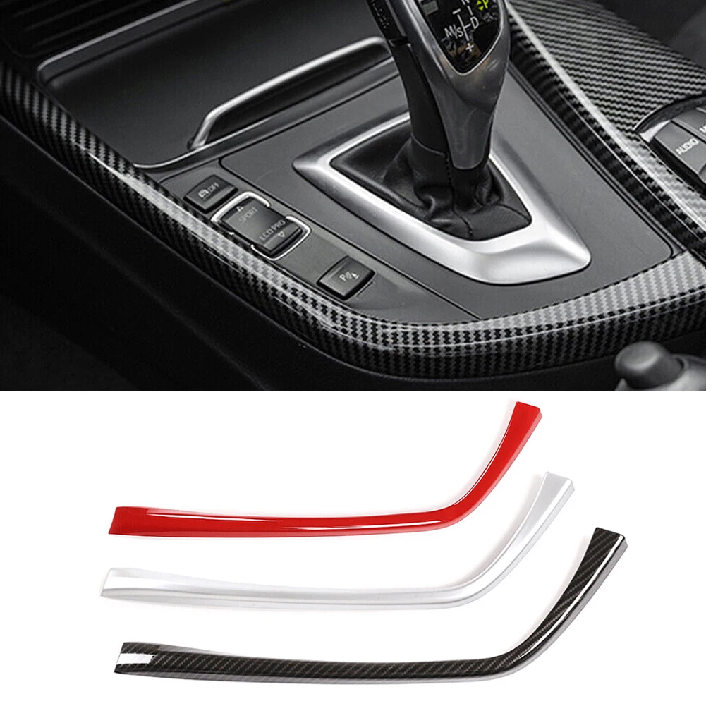 Car Center Console Gear Shift Panel Sticker Trim L-Shape Cover For BMW 3 4 Series F30 Interior Decoration Car Styling
Car Center Console Gear Shift Panel Sticker Trim L-Shape Cover For BMW 3 4 Series F30 Interior Decoration Car Styling