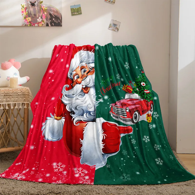 Red and Green Merry Christmas Blanket Flannel Winter Santa Claus Snowflake Throw Blanket Xmas Home Decoration for Sofa Bedspread
Red and Green Merry Christmas Blanket Flannel Winter Santa Claus Snowflake Throw Blanket Xmas Home Decoration for Sofa Bedspread