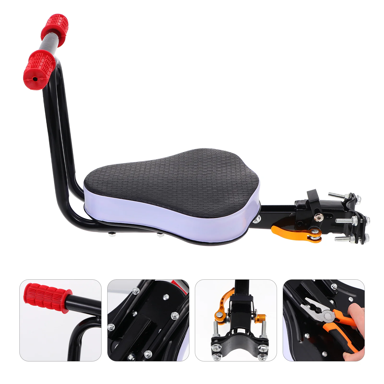 Baby Safety For Child Seat Saddle Electric Bike Children Bicycles Kids Car Cushion Backrest Bike's Infant Carseat
Baby Safety For Child Seat Saddle Electric Bike Children Bicycles Kids Car Cushion Backrest Bike's Infant Carseat