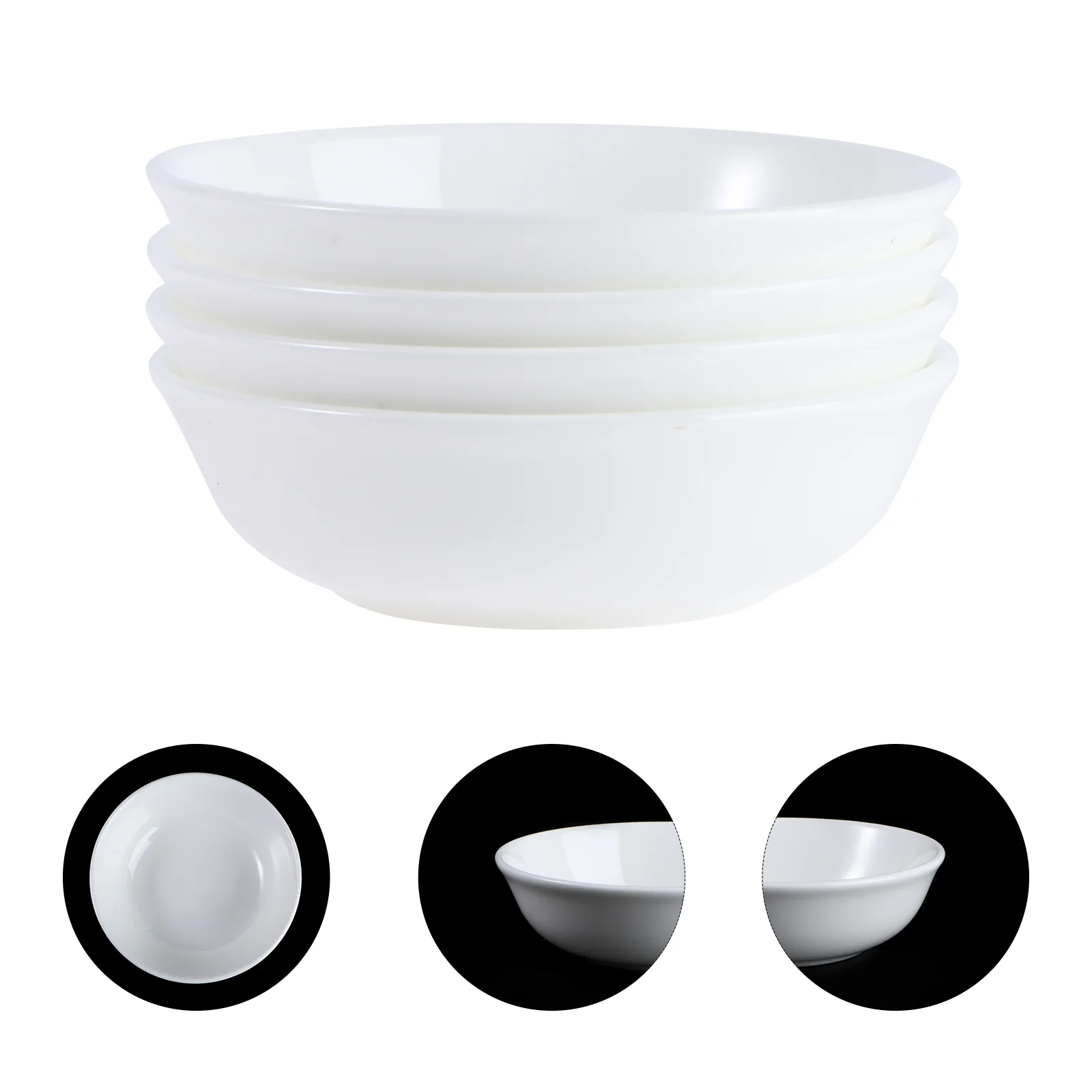 4 PCS Round Serving Platter Dipping Sauce Dishes Japanese Plates Sushi Bowl Seasoning Ceramic Bowls Prep Cooking Side
4 PCS Round Serving Platter Dipping Sauce Dishes Japanese Plates Sushi Bowl Seasoning Ceramic Bowls Prep Cooking Side