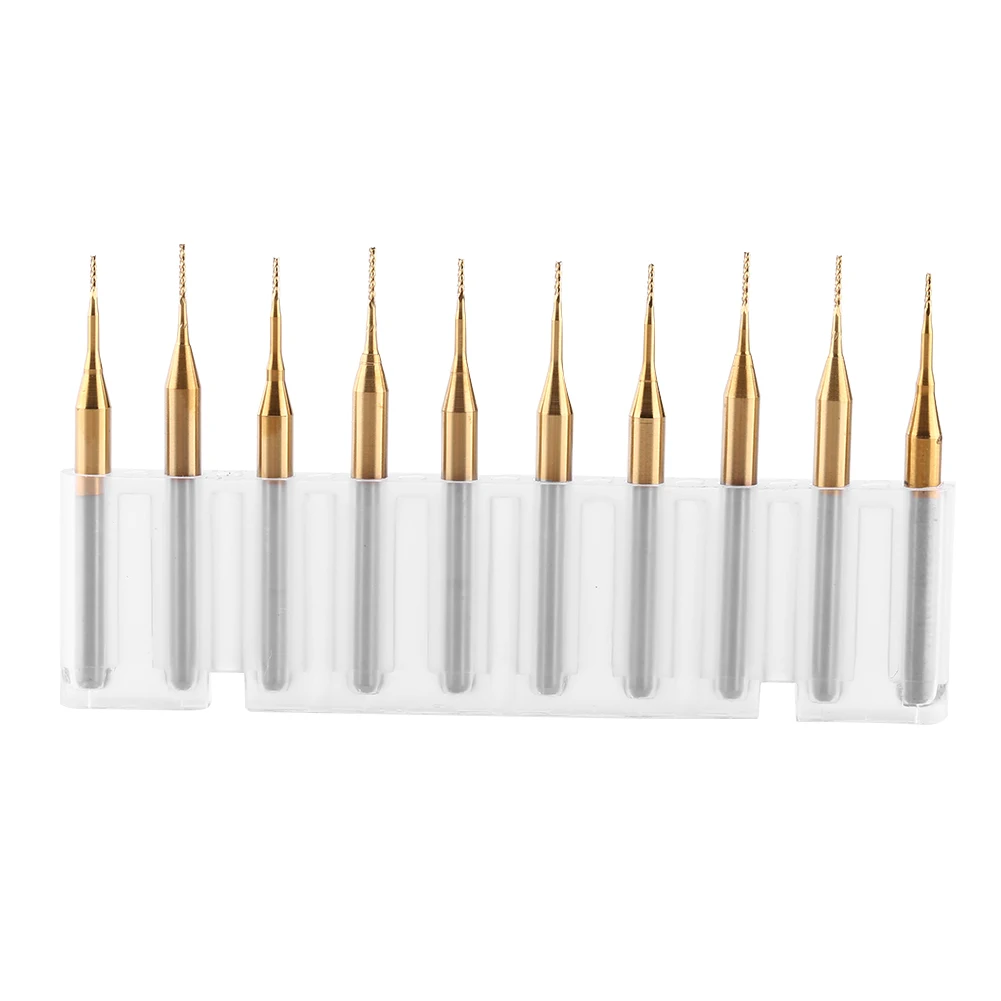 10pcs Titanium Coat Tungsten Carbide End Mill Engraving Bits Milling Cutter 3.175mmx0.6mm End
10pcs Titanium Coat Tungsten Carbide End Mill Engraving Bits Milling Cutter 3.175mmx0.6mm End