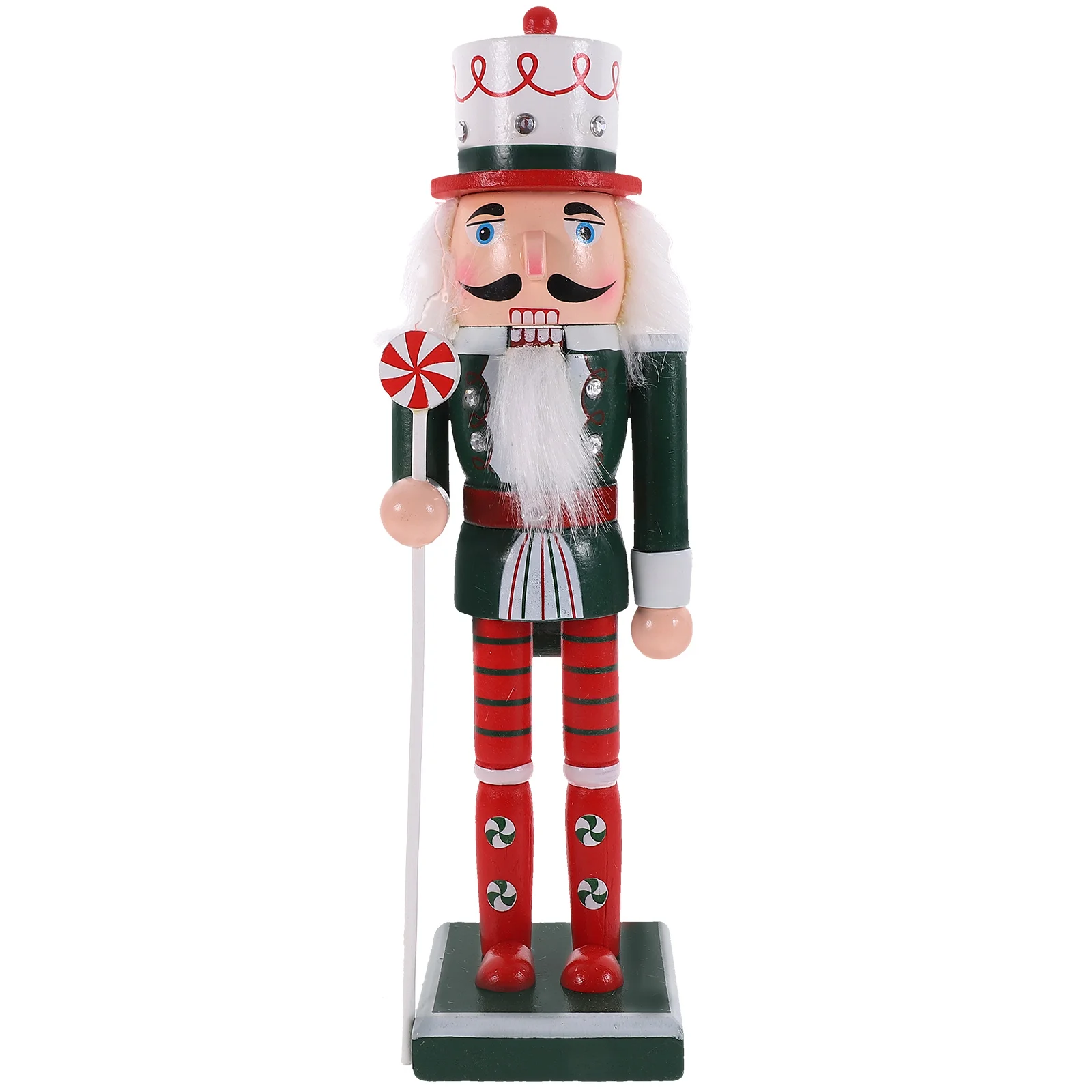 Wooden Christmas Nutcracker Figures Nutcracker Peppermint Soldier Statue Traditional Gingerbread Nutcracker Puppet Doll Toy
Wooden Christmas Nutcracker Figures Nutcracker Peppermint Soldier Statue Traditional Gingerbread Nutcracker Puppet Doll Toy