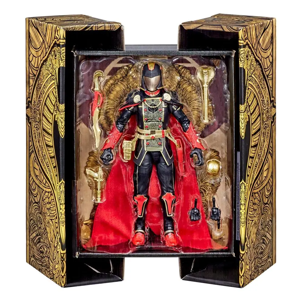 Оригинал Hasbro G.i. Джо классифицированная серия змея превосходная Кобра командир 6-дюймовая экшн-фигурка Коллекционная модель новое место
Оригинал Hasbro G.i. Джо классифицированная серия змея превосходная Кобра командир 6-дюймовая экшн-фигурка Коллекционная модель новое место
