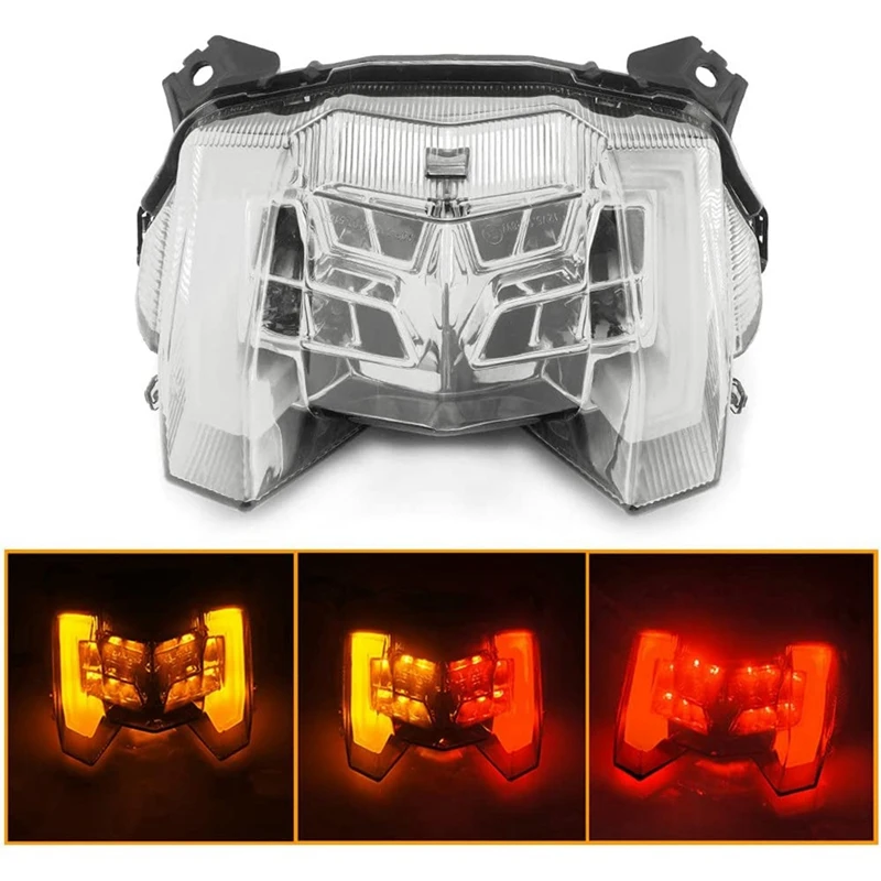 Motorcycle LED Brake Tail Light Turn Signal Lamp Rear Indicator For Yamaha MT09 FZ09 MT-09 FZ-09 2017-2020 
Motorcycle LED Brake Tail Light Turn Signal Lamp Rear Indicator For Yamaha MT09 FZ09 MT-09 FZ-09 2017-2020