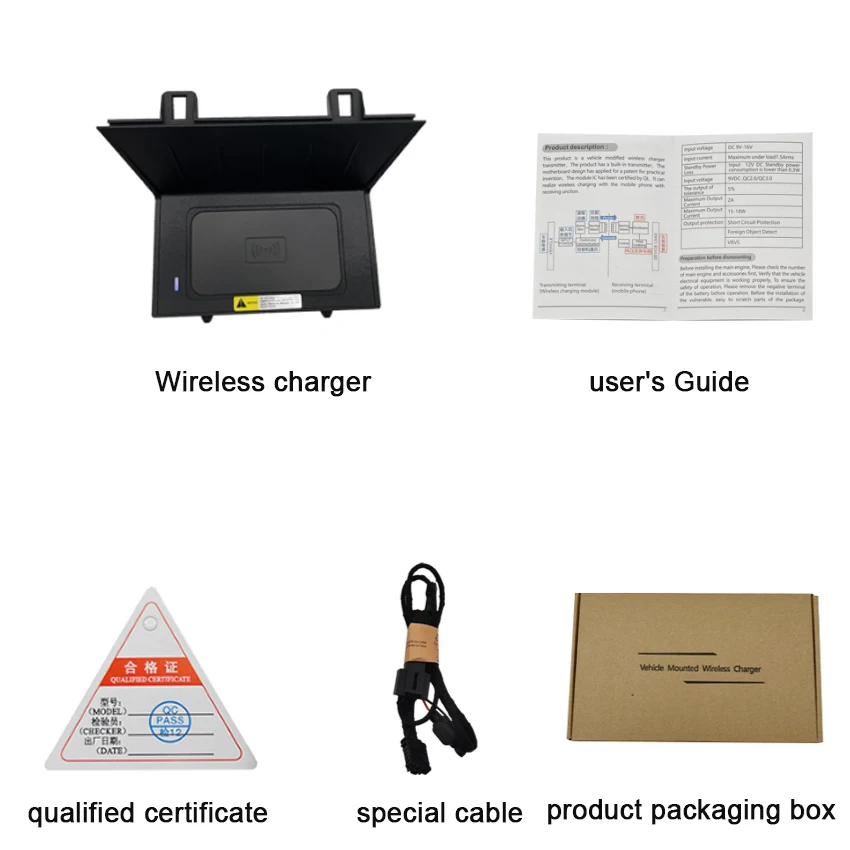 Автомобильное беспроводное зарядное устройство QI для Mazda CX-5 CX5 2019 2020 2021 2022 2023, беспроводное зарядное устройство для телефона, зарядное устройство, держатель для телефона, аксессуары
Автомобильное беспроводное зарядное устройство QI для Mazda CX-5 CX5 2019 2020 2021 2022 2023, беспроводное зарядное устройство для телефона, зарядное устройство, держатель для телефона, аксессуары