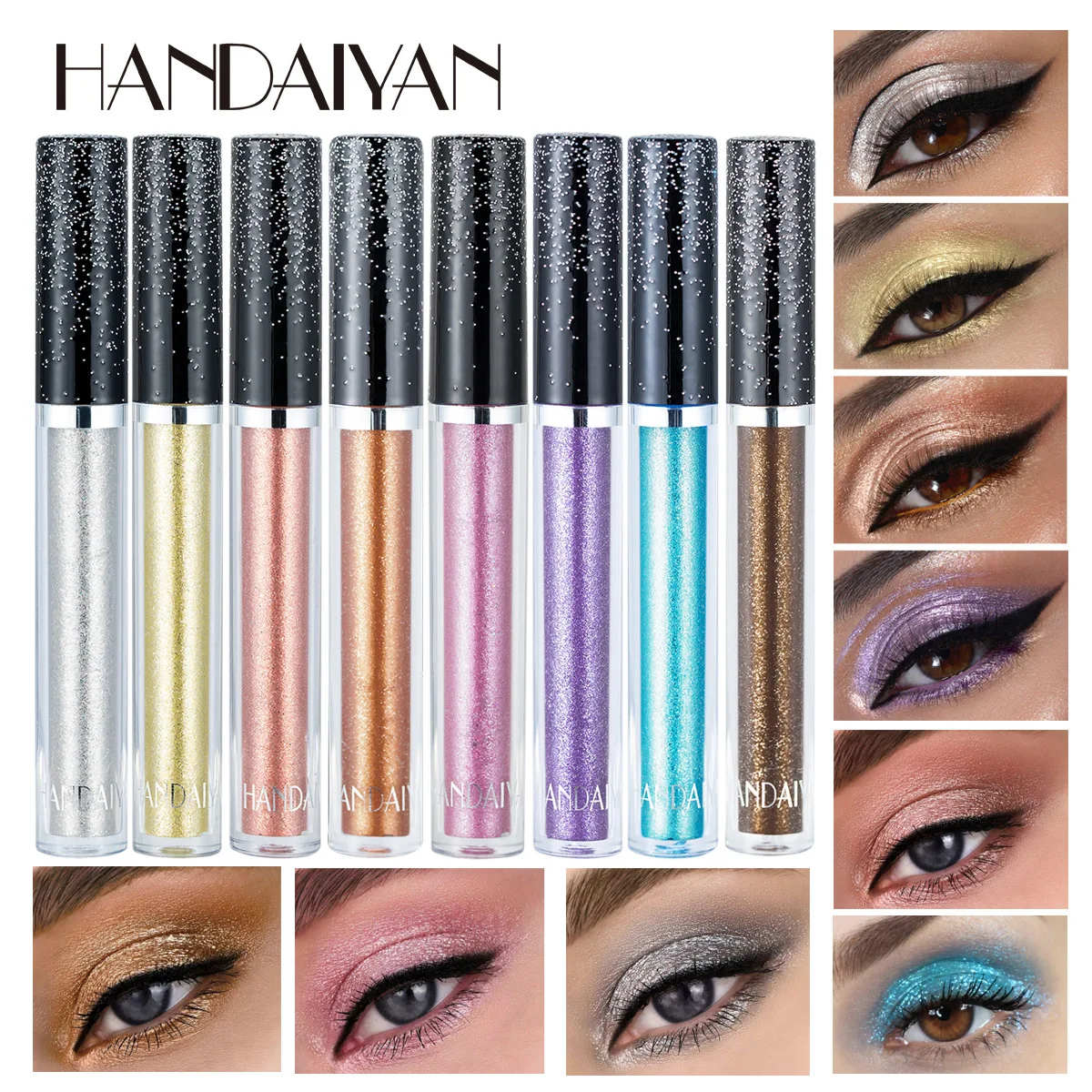 12 Colors Liquid Eyeliner Waterproof Lasting Quick Dry Shimmer Pink Diamond Eyeshadow Shiny European And American Makeup Makeup
12 Colors Liquid Eyeliner Waterproof Lasting Quick Dry Shimmer Pink Diamond Eyeshadow Shiny European And American Makeup Makeup