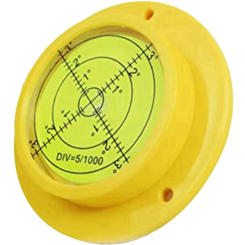 

Точечный круглый пузырьковый уровень, высокоточный круговой спиртовой уровень 90 х17 мм с 3 монтажными отверстиями, измерительный инструмент