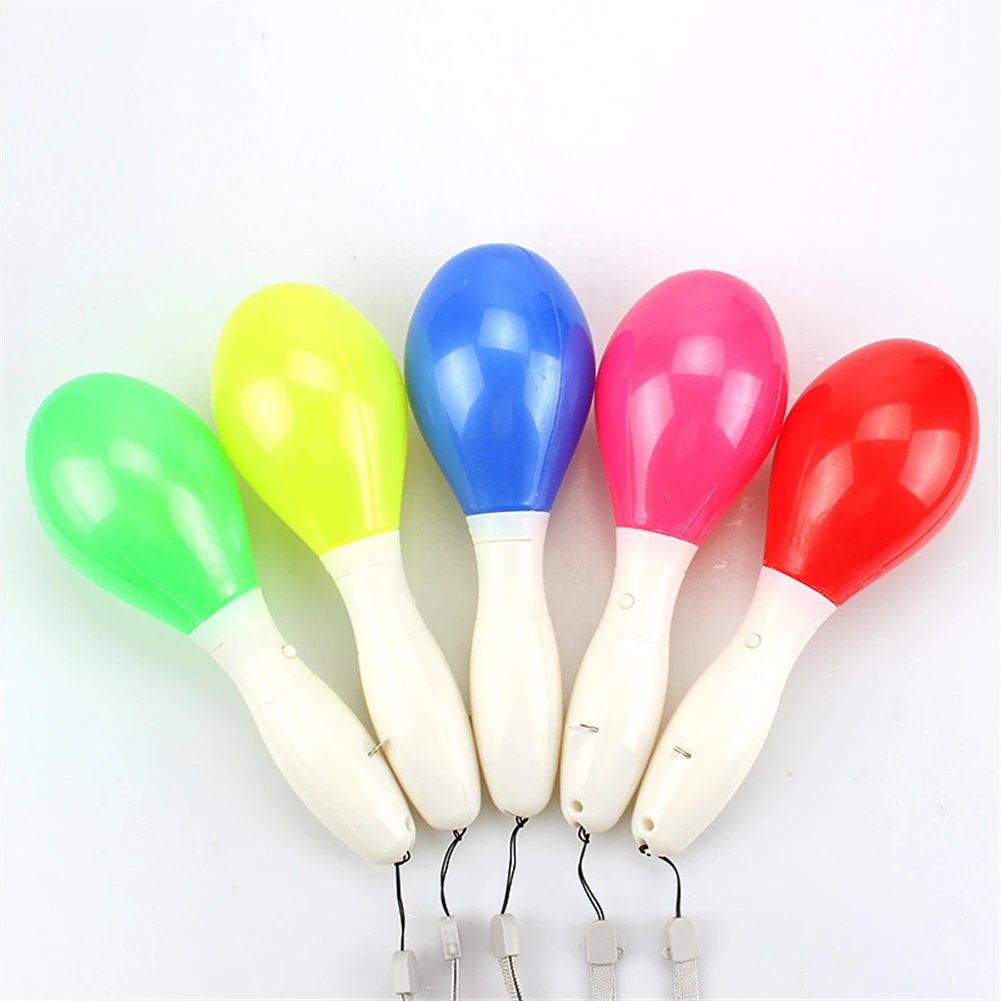 LED Maracas Multi Colors Light Lamp Sensory Glowing Sand Hammer Toys Percussion Musical Instrument Concert Favor
LED Maracas Multi Colors Light Lamp Sensory Glowing Sand Hammer Toys Percussion Musical Instrument Concert Favor