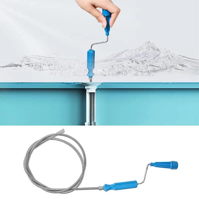 Drain Snake Cleaner Drain Auger Flexible Metal Spring Sink Dredge Auger Plumbing Snake Clog Remover Ultra-long Sewer Dredge
Drain Snake Cleaner Drain Auger Flexible Metal Spring Sink Dredge Auger Plumbing Snake Clog Remover Ultra-long Sewer Dredge