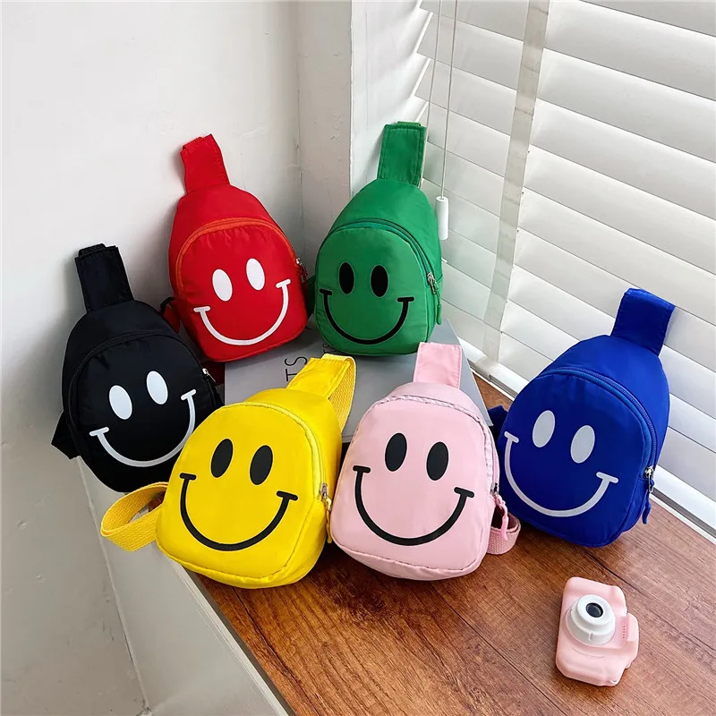 New Children Fashion Shoulder Bag Girl Mini Messenger Bags Smiling Face Pattern Boy Crossbody Bag Casual Children Anime Backpack
New Children Fashion Shoulder Bag Girl Mini Messenger Bags Smiling Face Pattern Boy Crossbody Bag Casual Children Anime Backpack