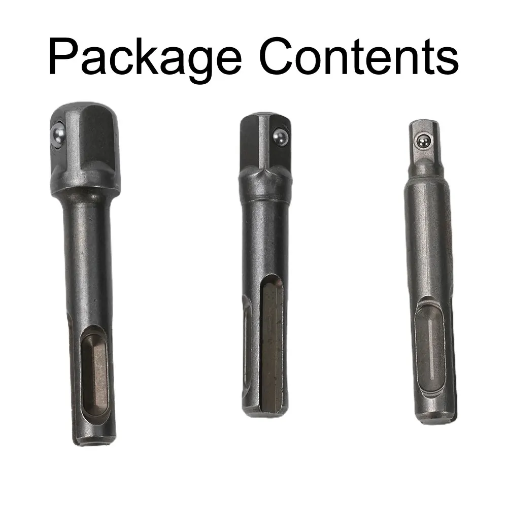 3pcs/set 3/8 1/4 1/2inch Hex Shank SDS Socket Driver Hammer Drill Bit Extension Adaptor Magnetic Screwdriver Extension Bars
3pcs/set 3/8 1/4 1/2inch Hex Shank SDS Socket Driver Hammer Drill Bit Extension Adaptor Magnetic Screwdriver Extension Bars