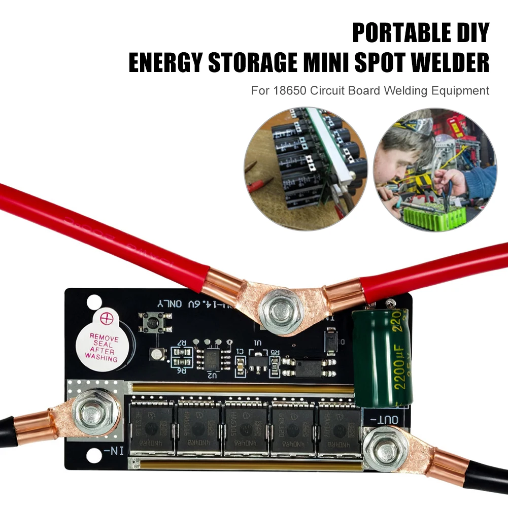 Portable 12V Spot Welding Machine Circuit Board With Welding Pen Full Set of Accessories Battery Storage Spot Welder Equipment
Portable 12V Spot Welding Machine Circuit Board With Welding Pen Full Set of Accessories Battery Storage Spot Welder Equipment