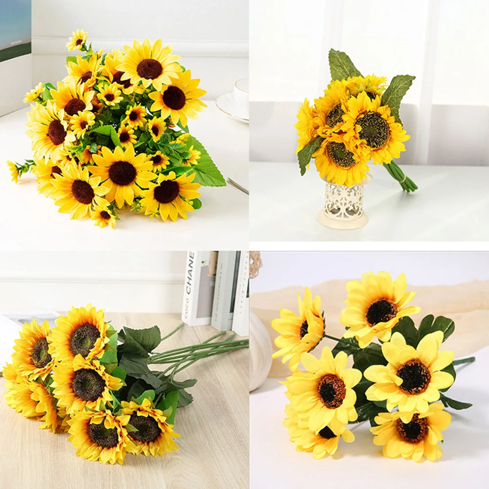 100% Brand New Sunflower Flowers Home Decoration Flower Arrangements For Gardens Fresh 22*29 Cm Artificial Silk
100% Brand New Sunflower Flowers Home Decoration Flower Arrangements For Gardens Fresh 22*29 Cm Artificial Silk
