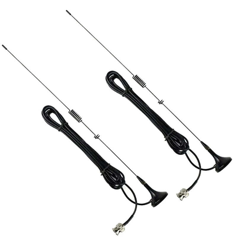 2X UT-106UV BNC Dual Band U+VHF Antenna For ICOM YAESU Kenwood BAOFENG Radio
2X UT-106UV BNC Dual Band U+VHF Antenna For ICOM YAESU Kenwood BAOFENG Radio