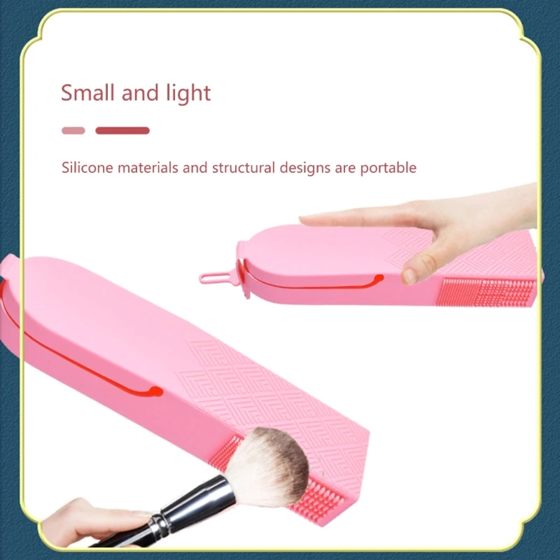 Makeup Brush Holder,Travel Essentials MakeUp Brush Organizer,Silicone Cosmetic Make up Bag,Makeup Brush Cover
Makeup Brush Holder,Travel Essentials MakeUp Brush Organizer,Silicone Cosmetic Make up Bag,Makeup Brush Cover