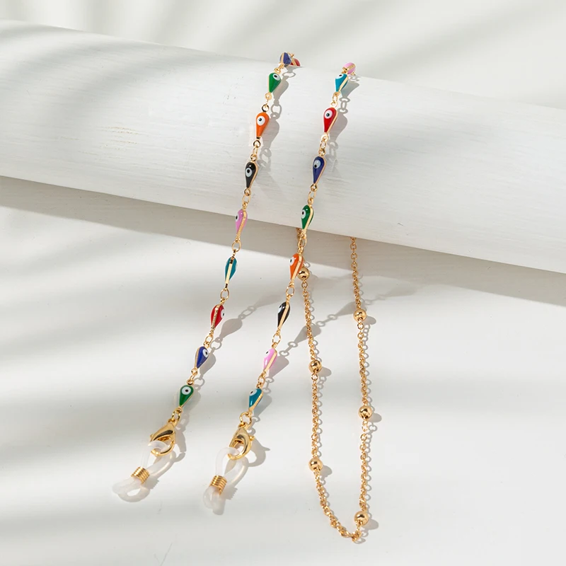 Boho Hang Mask Chains Holder Colorful Beaded Hanging Chain Eyeglass Strap Glasses Cord Lanyard Anti-Lost mask Eyeglass Strap
Boho Hang Mask Chains Holder Colorful Beaded Hanging Chain Eyeglass Strap Glasses Cord Lanyard Anti-Lost mask Eyeglass Strap