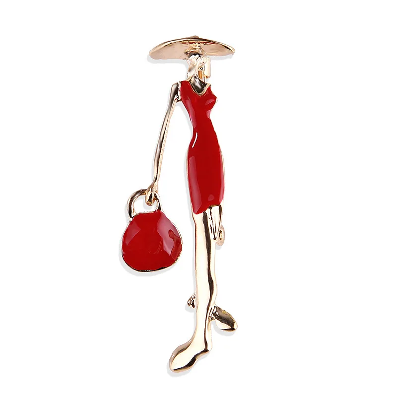 TULX White Red Enamel Dress Lady Brooches For Women Wear Hat Carry Bag Beauty Women Figure Casual Office Brooch Pins Gifts
TULX White Red Enamel Dress Lady Brooches For Women Wear Hat Carry Bag Beauty Women Figure Casual Office Brooch Pins Gifts