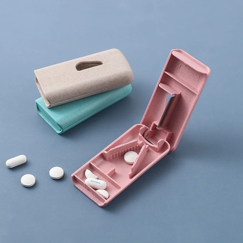 Mini Useful Portable Medicine Pill Holder Tablet Cutter Travel Splitter Pill Case Storage Box Pill Tablet Pill Cutter Divider
Mini Useful Portable Medicine Pill Holder Tablet Cutter Travel Splitter Pill Case Storage Box Pill Tablet Pill Cutter Divider