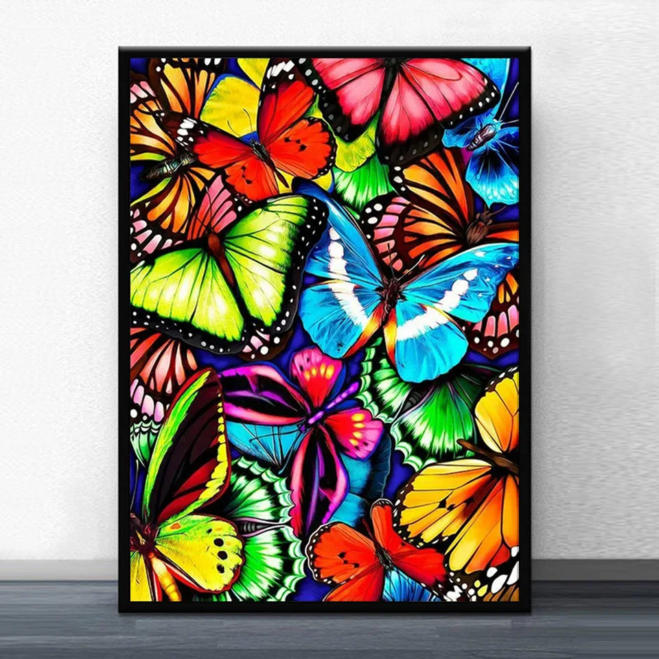 5D DIY Diamond Painting Butterfly Full Square/Round Drill Diamond Embroidery Animals Cross Stitch Rhinestone Mosaic Home Decor
5D DIY Diamond Painting Butterfly Full Square/Round Drill Diamond Embroidery Animals Cross Stitch Rhinestone Mosaic Home Decor