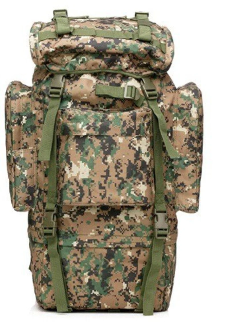 100L large capacity mountaineering bag Men's outdoor travel backpack Tactical backpack
100L large capacity mountaineering bag Men's outdoor travel backpack Tactical backpack