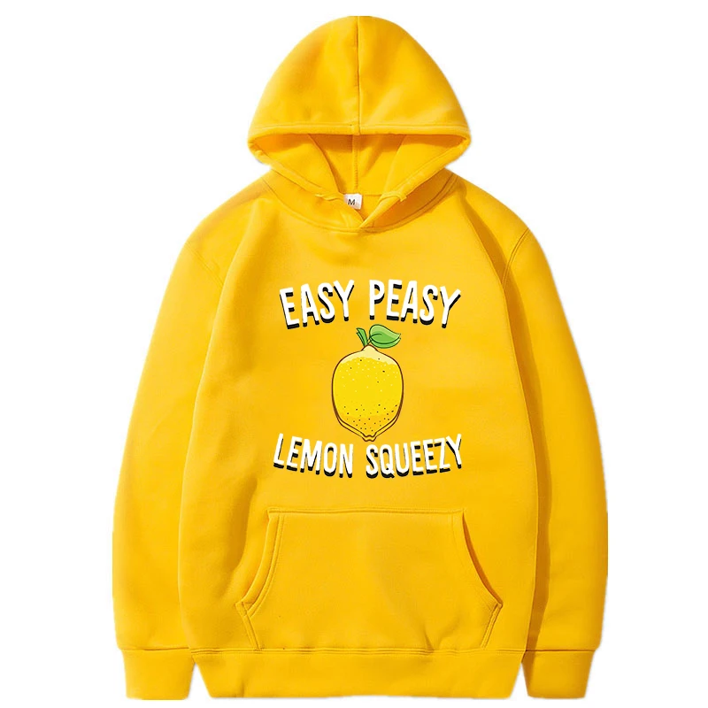 Lemonade Easy Peasy Lemon Hoodie Cute Yellow Lemon Fruit Hoodied Streetwear Harajuku Sweatshirt Women Unisex Sport Hoody Tops
Lemonade Easy Peasy Lemon Hoodie Cute Yellow Lemon Fruit Hoodied Streetwear Harajuku Sweatshirt Women Unisex Sport Hoody Tops