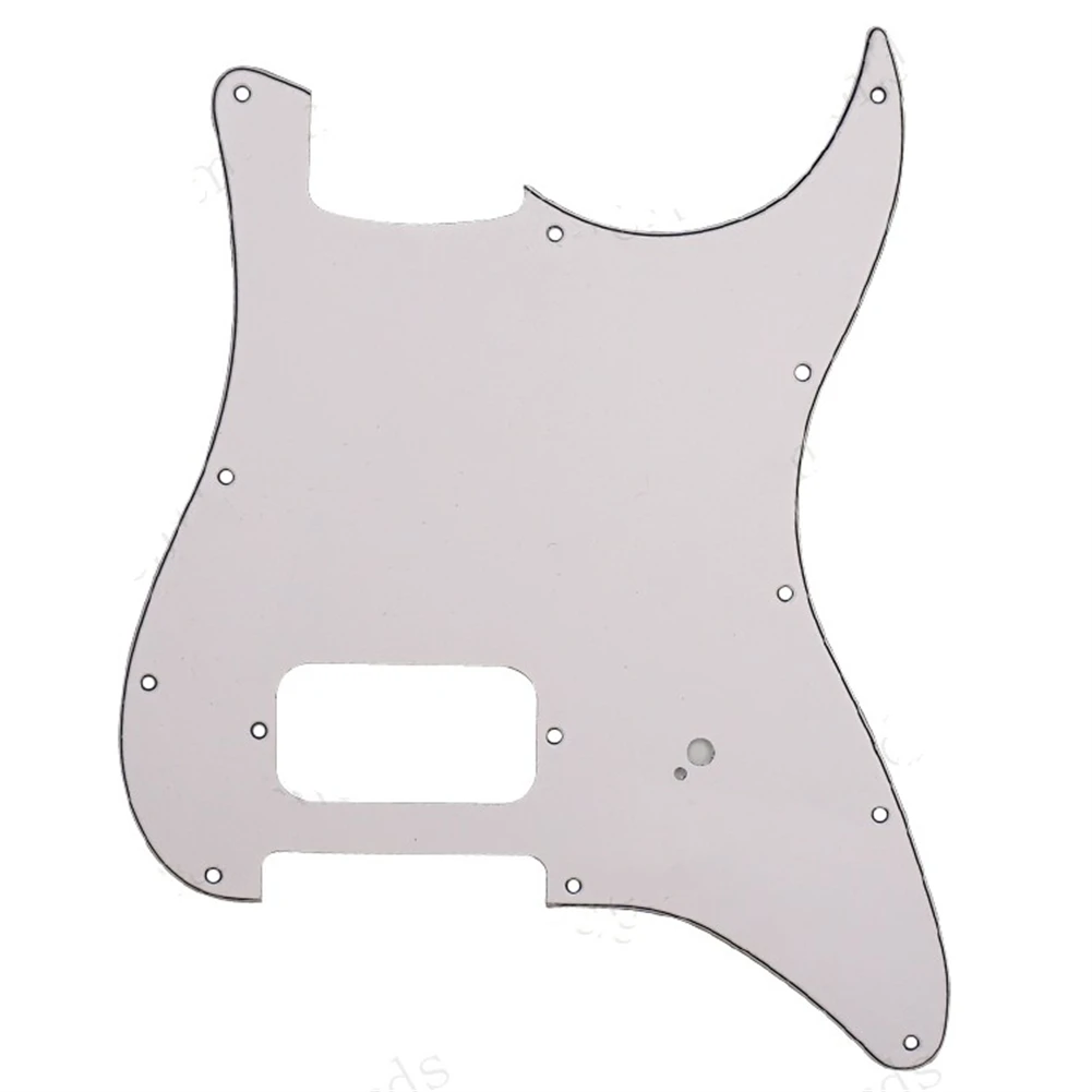 Guitar Pickguard One Humbucker White For Strat Electric Guitar Scratch Plate PVC 3 Ply Pickguard Musical Instrument Accessories
Guitar Pickguard One Humbucker White For Strat Electric Guitar Scratch Plate PVC 3 Ply Pickguard Musical Instrument Accessories
