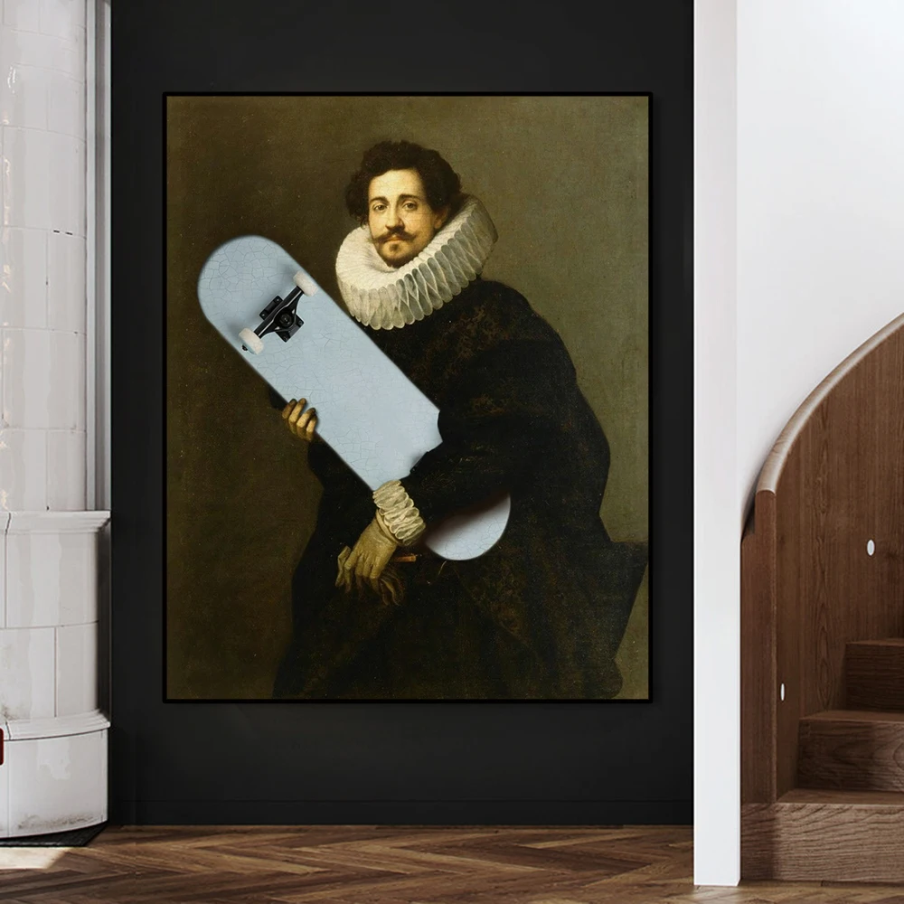 Famous Paintings and Skateboard Poster Prints on the Canvas Wall Art for Living Room Pop Art Home Decor Frameless Painting
Famous Paintings and Skateboard Poster Prints on the Canvas Wall Art for Living Room Pop Art Home Decor Frameless Painting