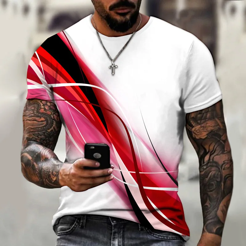 

Крутая мужская летняя футболка популярный летний топ с коротким рукавом для мальчиков модная повседневная индивидуальная большая уличная одежда 2023