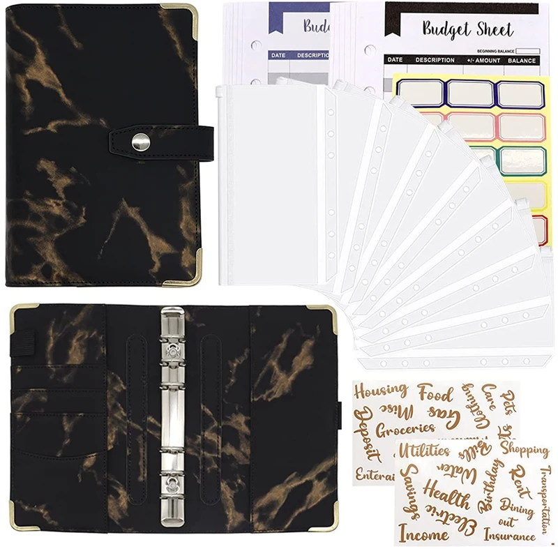 A6 Budget Binder, With Cash Envelopes System, Refillable Budget Planner Organizer, For Cash Budgeting Saving Money
A6 Budget Binder, With Cash Envelopes System, Refillable Budget Planner Organizer, For Cash Budgeting Saving Money
