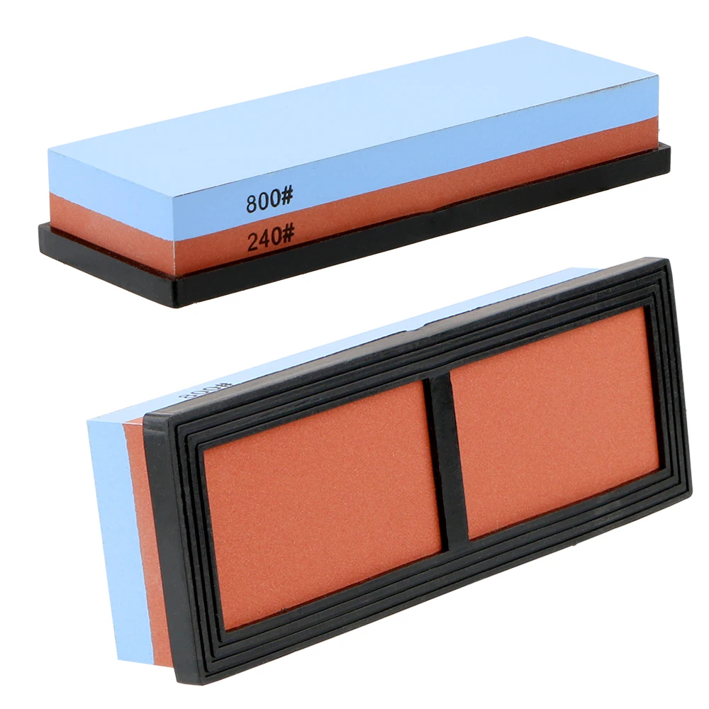 Kitchen Tool 240 to 6000 Grit Grinding Stone Honing Kit Sharpening Stones 2-IN-1 Whetstone Knife Sharpener 
Kitchen Tool 240 to 6000 Grit Grinding Stone Honing Kit Sharpening Stones 2-IN-1 Whetstone Knife Sharpener
