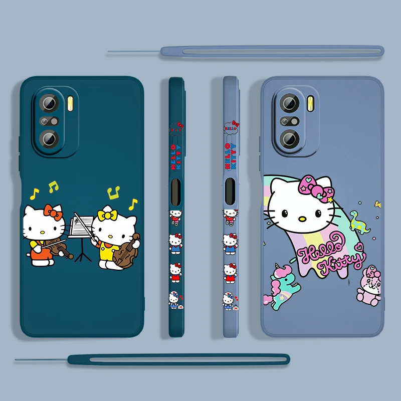 Anime Hello Kitty Cartoon For Xiaomi Redmi K50 Gaming 10X 9 9A 9T 9AT 8 8A 7 6A 5A 4X Pro 4G 5G Liquid Left Rope Phone Case Capa
Anime Hello Kitty Cartoon For Xiaomi Redmi K50 Gaming 10X 9 9A 9T 9AT 8 8A 7 6A 5A 4X Pro 4G 5G Liquid Left Rope Phone Case Capa