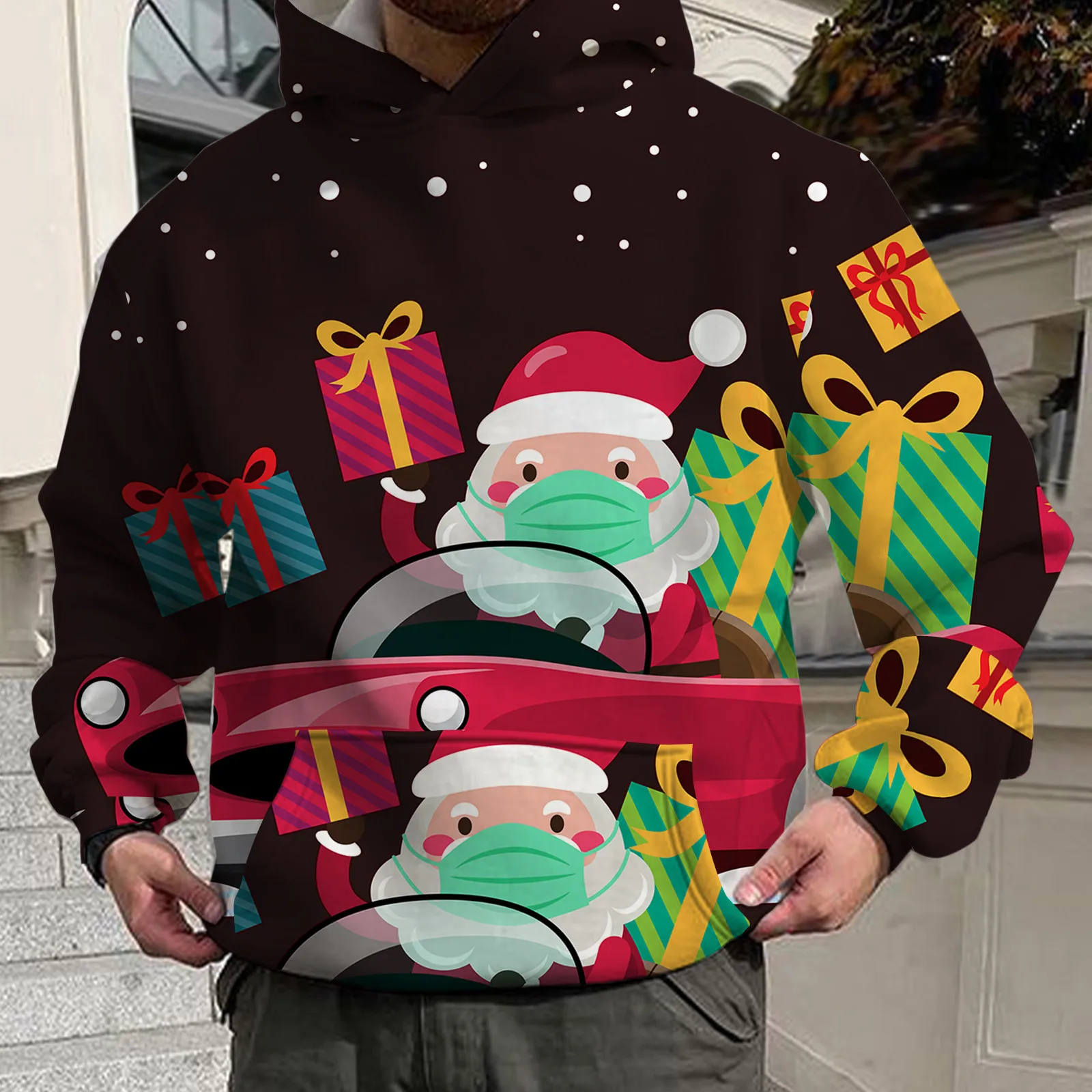 Men Casual Autumn Winter Long Sleeve Christmas Printed Hoodies Sweatshirt Tops Blouse Plain Hoodie
Men Casual Autumn Winter Long Sleeve Christmas Printed Hoodies Sweatshirt Tops Blouse Plain Hoodie