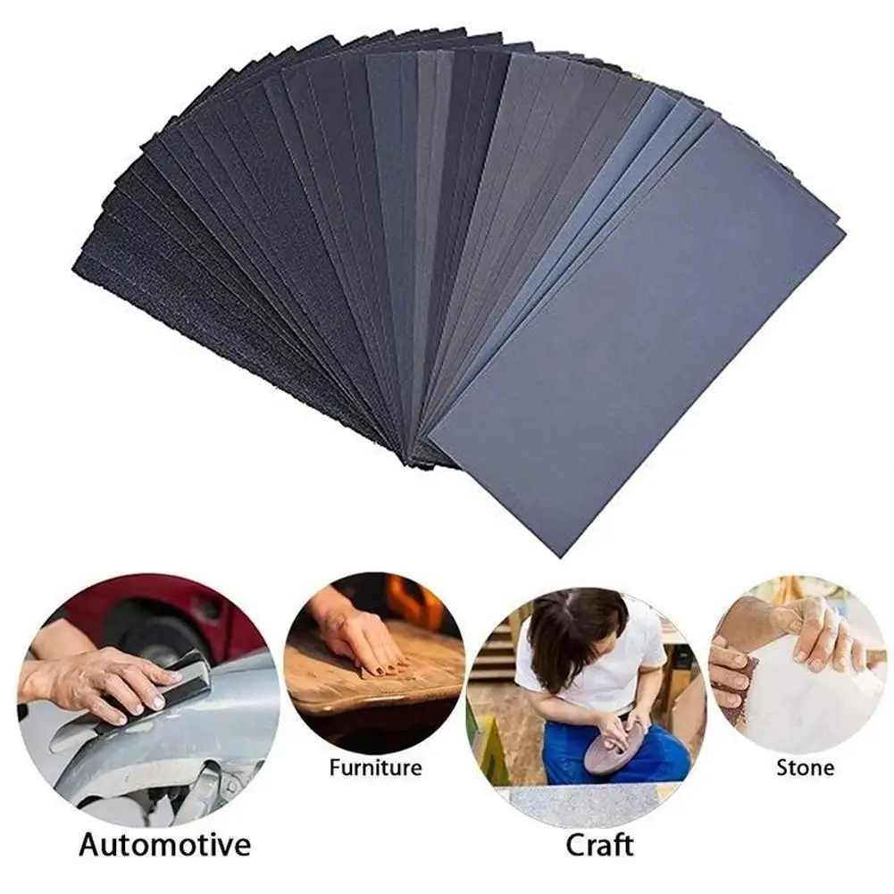For Use In Art And Craft Sandpaper Sand Paper Assorted Grit Sandpaper New Sandpaper Silicon Carbide Waterproof
For Use In Art And Craft Sandpaper Sand Paper Assorted Grit Sandpaper New Sandpaper Silicon Carbide Waterproof