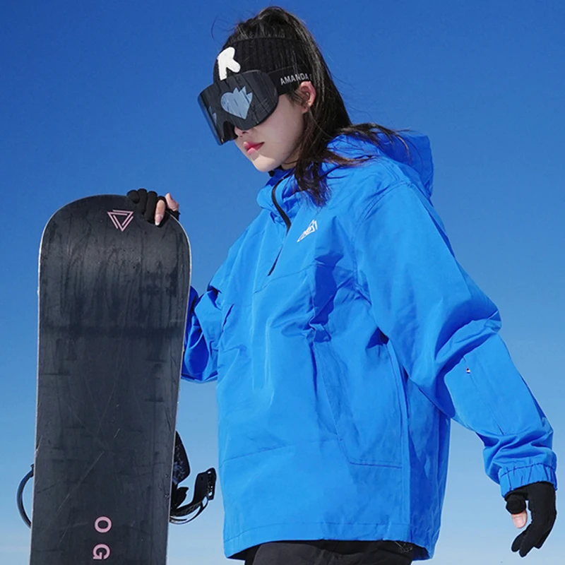 CHRLCK мужские водонепроницаемые лыжные куртки женские ветрозащитные штаны зимние