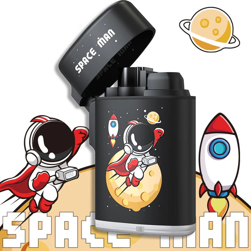 Fun personalized lighters Cute cartoon creativity Cigar Lighter Windproof Blue Flame Cigarettes Pocket Lighters Portable Lighter
Fun personalized lighters Cute cartoon creativity Cigar Lighter Windproof Blue Flame Cigarettes Pocket Lighters Portable Lighter