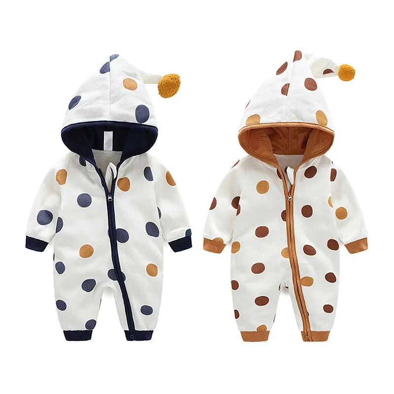 Baby autumn and winter clothes, newborn one-piece clothes, hooded double-layer Khaki clothes, baby clothes
Baby autumn and winter clothes, newborn one-piece clothes, hooded double-layer Khaki clothes, baby clothes