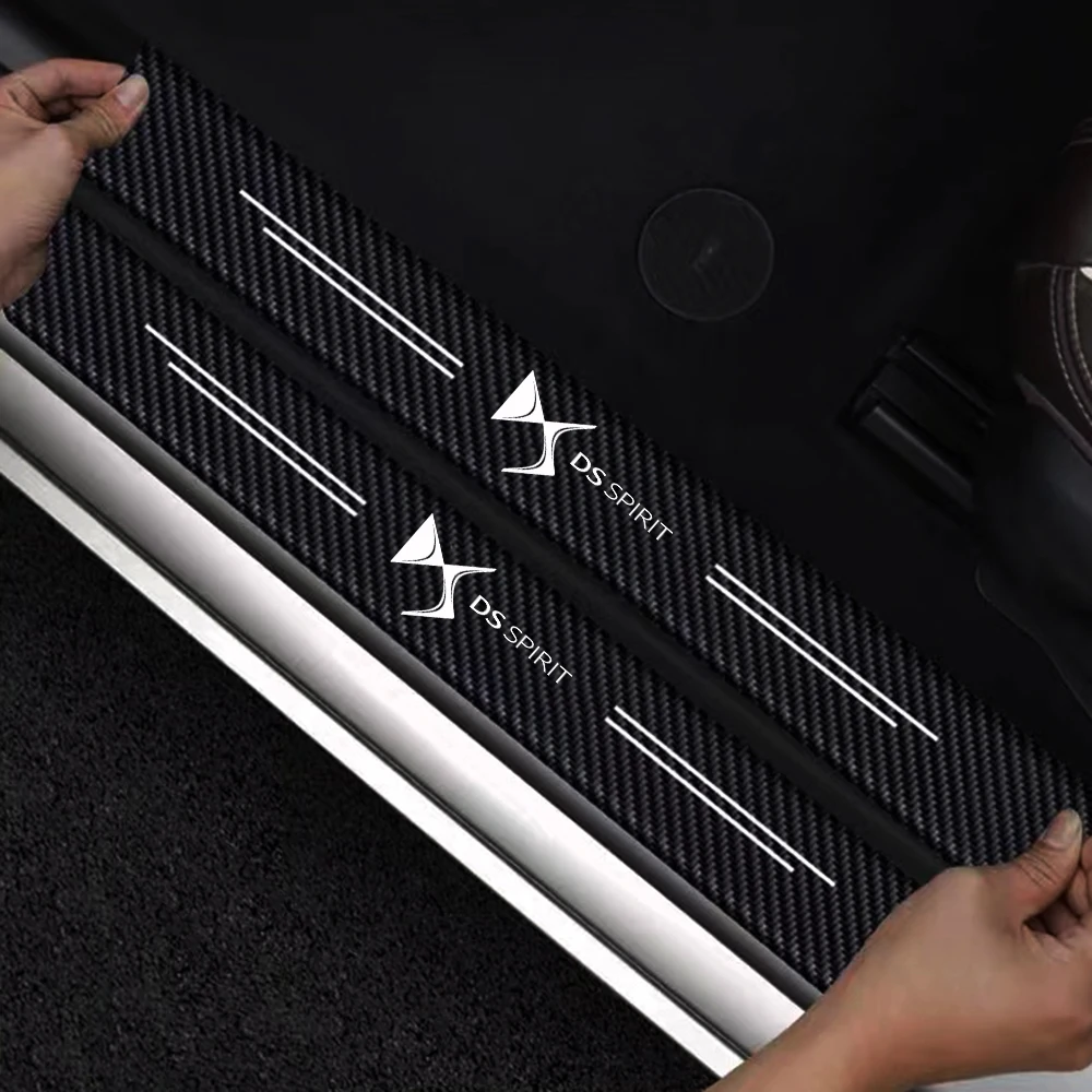 Auto Door Sill Carbon Fiber Car Sticker Protector Strip Trunk of Car Waterproof Protect Film For DS SPIRIT DS3 DS4 DS5 DS6 DS7
Auto Door Sill Carbon Fiber Car Sticker Protector Strip Trunk of Car Waterproof Protect Film For DS SPIRIT DS3 DS4 DS5 DS6 DS7
