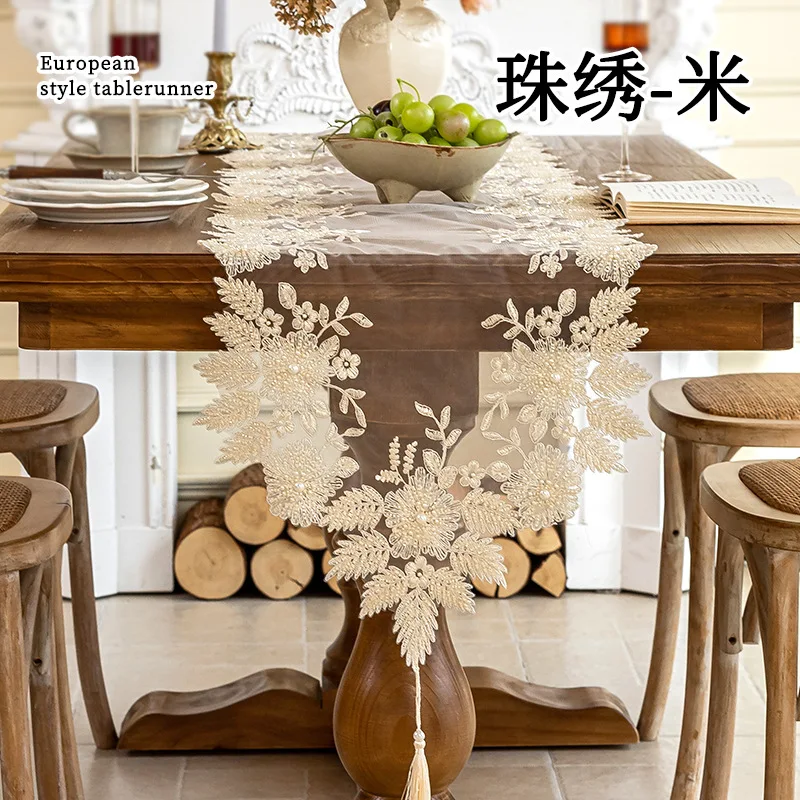 Кружевная скатерть-дорожка с кисточками, полиэстер/хлопок
Кружевная скатерть-дорожка с кисточками, полиэстер/хлопок