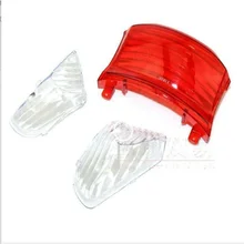 1set SCOOTER REAR TAIL LIGHT LENS COVER for CHINESE SUNNY SCOOTER TAOTAO GY6 50