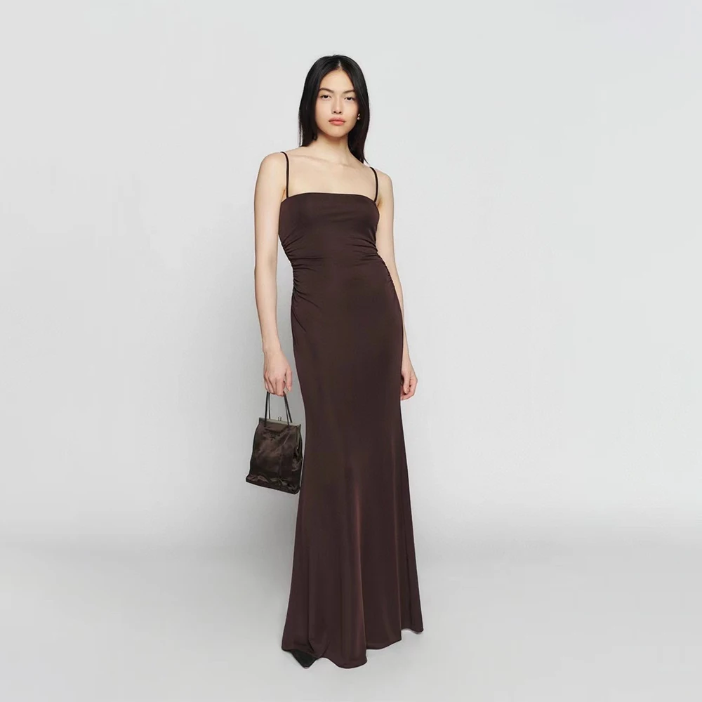 Refo@ion23 spring and summer new halter simple fashion Slim Slim tall long dresses women
Refo@ion23 spring and summer new halter simple fashion Slim Slim tall long dresses women