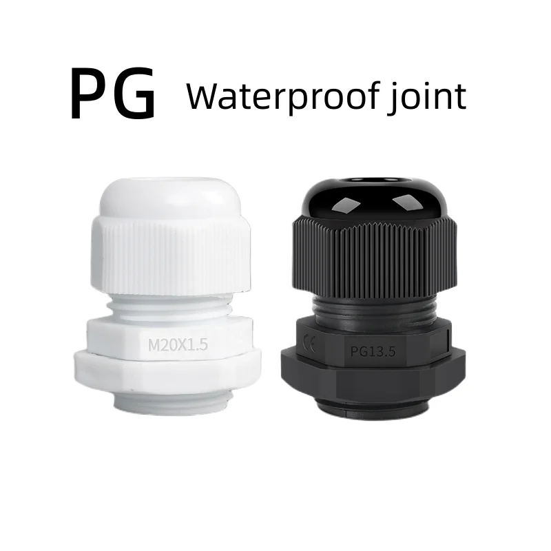 PG Type Cable Waterproof Joint Nylon Cable Gland Plastic Sealing Fixing Gland German Metric System PG7/PG9/PG11/PG13.5 10pcs
PG Type Cable Waterproof Joint Nylon Cable Gland Plastic Sealing Fixing Gland German Metric System PG7/PG9/PG11/PG13.5 10pcs
